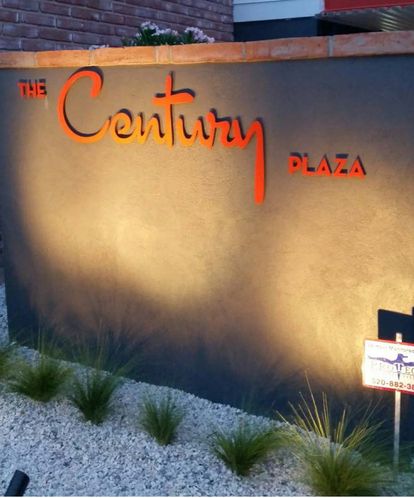 Mid-Century Modern office at Century Plaza